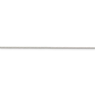 16" Sterling Silver 1.15mm 8 Sided Diamond-cut Box Chain Necklace
