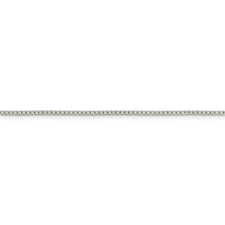 30" Sterling Silver 1.35mm 8 Sided Diamond-cut Box Chain Necklace