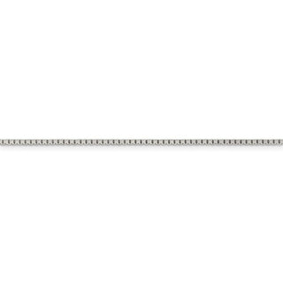 30" Sterling Silver 1.5mm 8 Sided Diamond-cut Box Chain Necklace