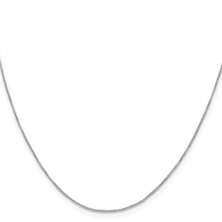 14" Sterling Silver .6mm Box Chain