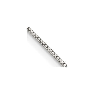 16" Sterling Silver .6mm Box Chain