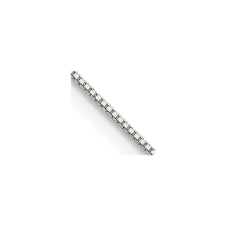 16" Sterling Silver .8mm Box Chain