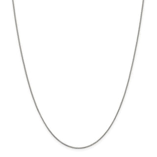 16" Sterling Silver .9mm Box Chain Necklace
