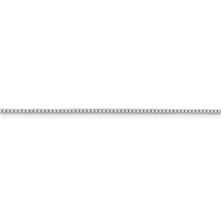 24" Sterling Silver 1.1mm Box Chain Necklace