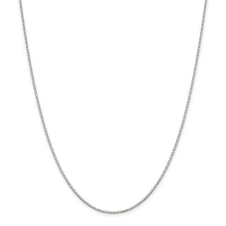 24" Sterling Silver 1.1mm Box Chain Necklace