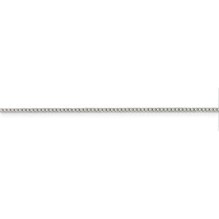 36" Sterling Silver 1.25mm Box Chain Necklace