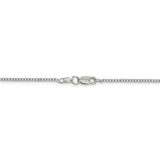36" Sterling Silver 1.4mm Box Chain Necklace
