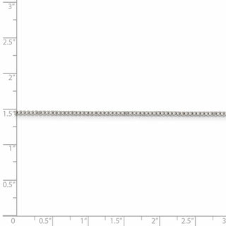 16" Sterling Silver 1.4mm Box Chain Necklace
