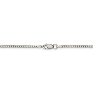 16" Sterling Silver 1.75mm Box Chain Necklace