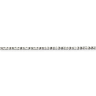 24" Sterling Silver 2mm Box Chain Necklace
