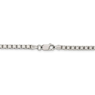 24" Sterling Silver 3.25mm Box Chain Necklace