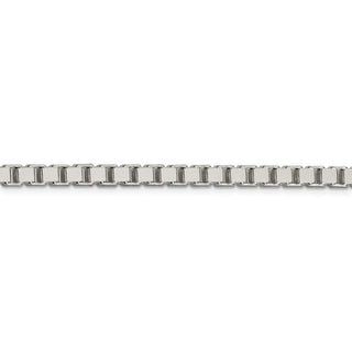 24" Sterling Silver 4.5mm Box Chain Necklace