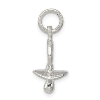 Sterling Silver Pacifier Charm QC1045