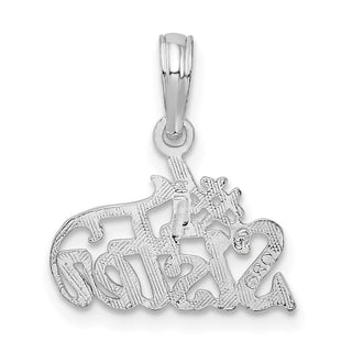 Sterling Silver Polished #1 SISTER Pendant