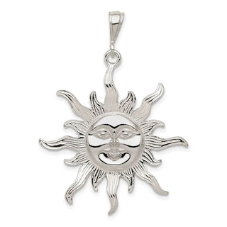 Sterling Silver Sun Pendant QC1066