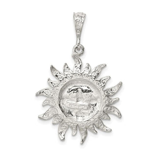 Sterling Silver Sun Pendant QC1067