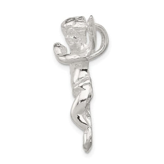 925 Sterling Silver Guardian Angel Pendant