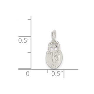 Sterling Silver Lock & Key Charm
