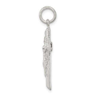 925 Sterling Silver Inri Crucifix Pendant QC1276
