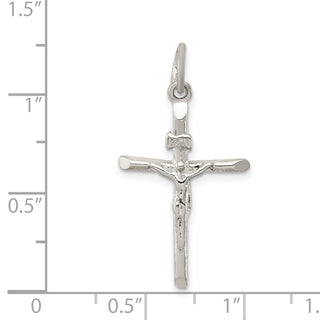 925 Sterling Silver Inri Crucifix Pendant QC1276