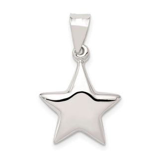 Sterling Silver Star Pendant QC1564