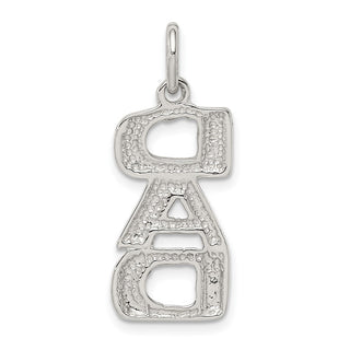 Sterling Silver Dad Charm QC1590