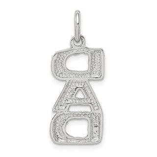 Sterling Silver Dad Charm QC1590