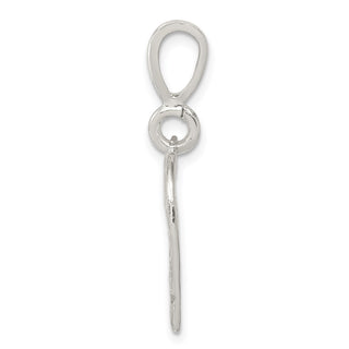 Sterling Silver Heart Sweet 16 Pendant