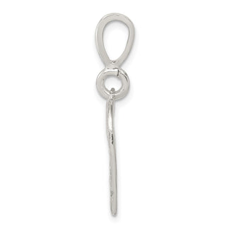 Sterling Silver Heart Sweet 16 Pendant