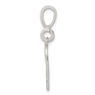 Sterling Silver Heart Sweet 16 Pendant