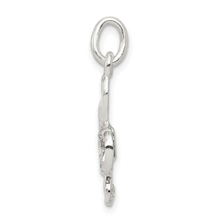 Sterling Silver Treble Clef Charm QC1617