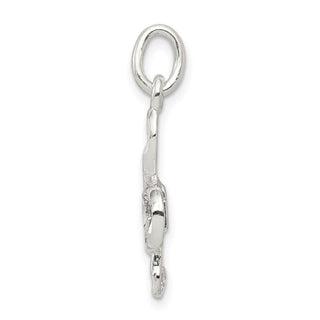 Sterling Silver Treble Clef Charm QC1617
