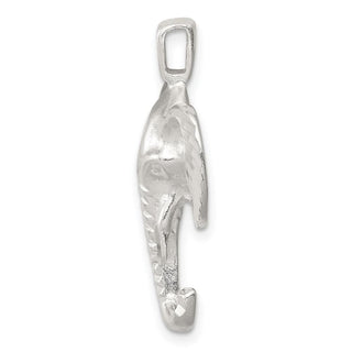 Sterling Silver Elephant Head Pendant
