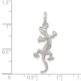 Sterling Silver Lizard Charm QC1792