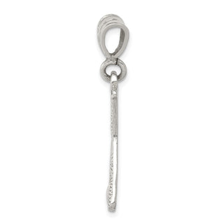 Sterling Silver Two Bats and A Ball Pendant