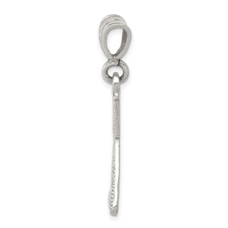 Sterling Silver Two Bats and A Ball Pendant