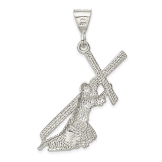 925 Sterling Silver St. Andrew Cross Pendant