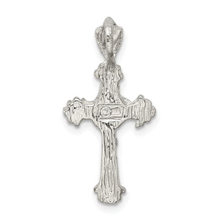 925 Sterling Silver Inri Crucifix Pendant QC1944