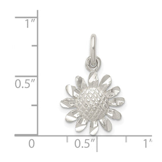 Sterling Silver Floral Charm
