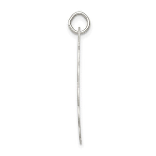 Sterling Silver Bride and Groom Disc Charm