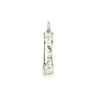 Sterling Silver Golden-Gate Bridge Charm QC219