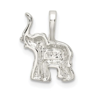 Sterling Silver Elephant Pendant QC2551