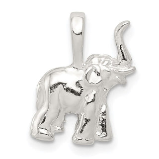 Sterling Silver Elephant Pendant QC2551
