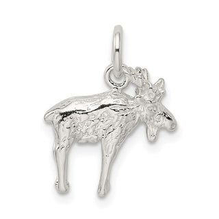 Sterling Silver Moose Charm QC2582