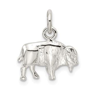 Sterling Silver Buffalo Charm