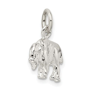 Sterling Silver Buffalo Charm