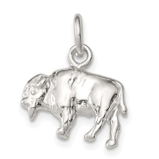 Sterling Silver Buffalo Charm
