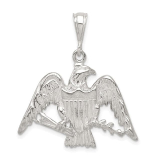 Sterling Silver Eagle Pendant QC2613