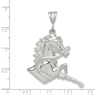 Sterling Silver Horse Pendant QC2650