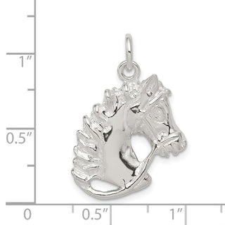 Sterling Silver Horse Charm QC2654